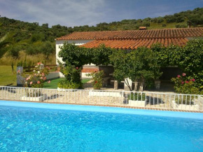 5 bedrooms villa with private pool enclosed garden and wifi at Aroche Huelva, Aroche